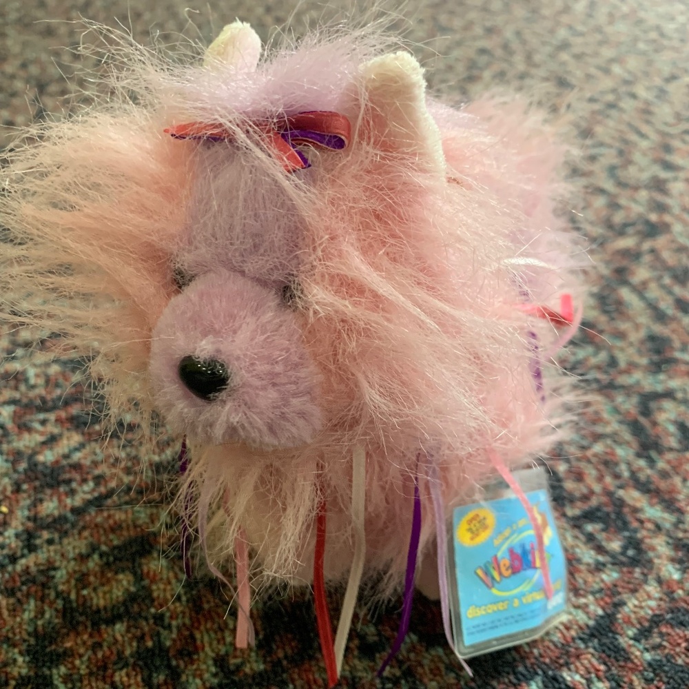 Webkinz Ribbon Yorkie New with Unused Code